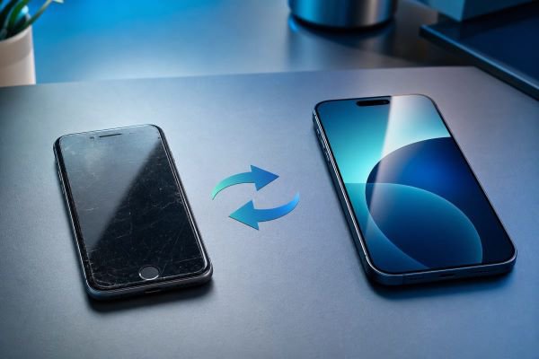 Programa de upgrade com troca de iPhone usado